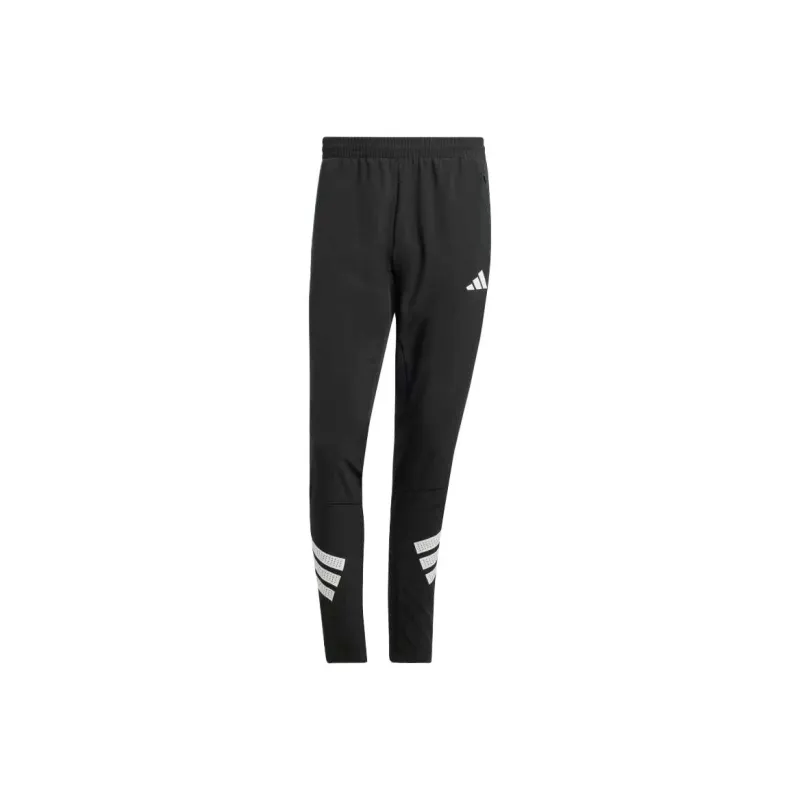 Adidas Icon 3 Stripes Casual Pants Men's Black/White-0