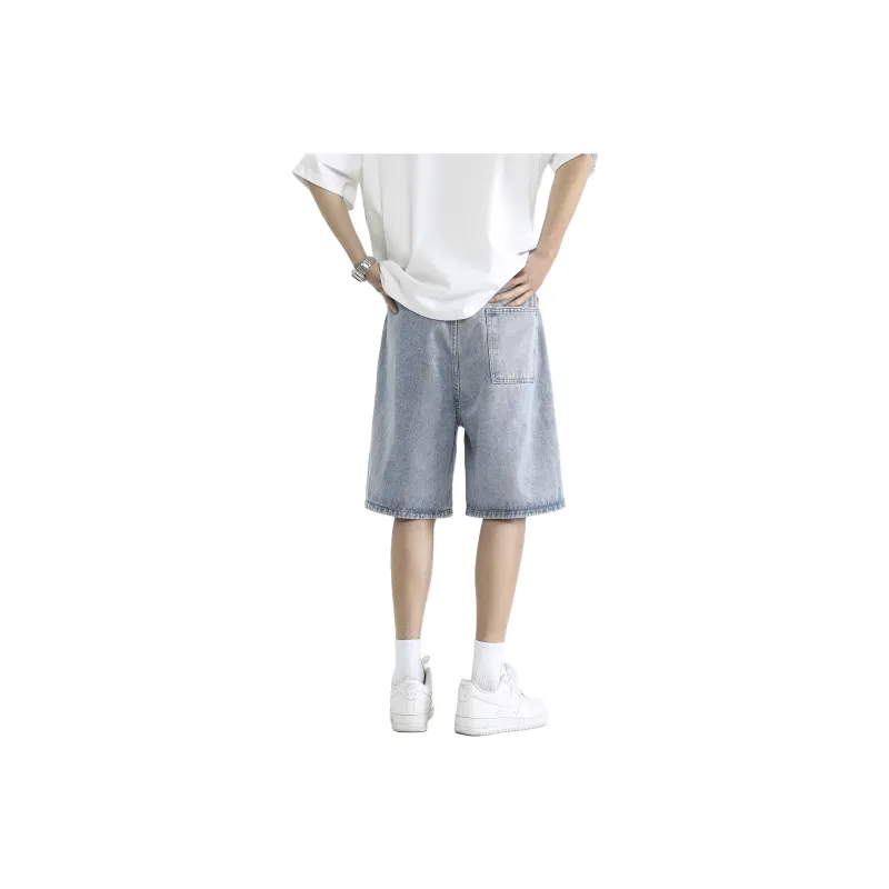 CREAZIONI LA FANTASIA E MOBILE Denim Shorts Unisex-8