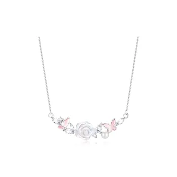 MOREL S925 Silver Necklaces Women's