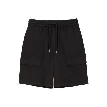 JACK&JONES Denim Shorts Men Black Denim A15