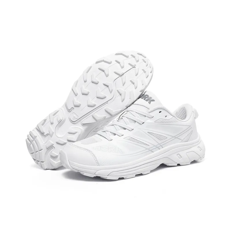 Kuding Running Shoes Unisex Low Top Black/Gray/White-20