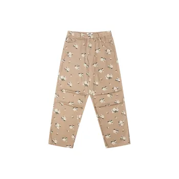 EMPTY REFERENCE Casual Pants Unisex Coffee