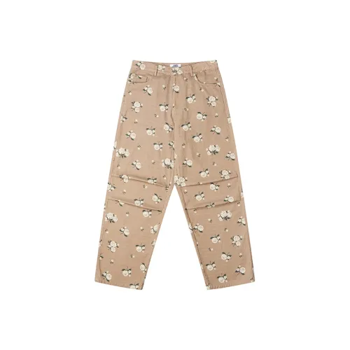 EMPTY REFERENCE Casual Pants Unisex Coffee