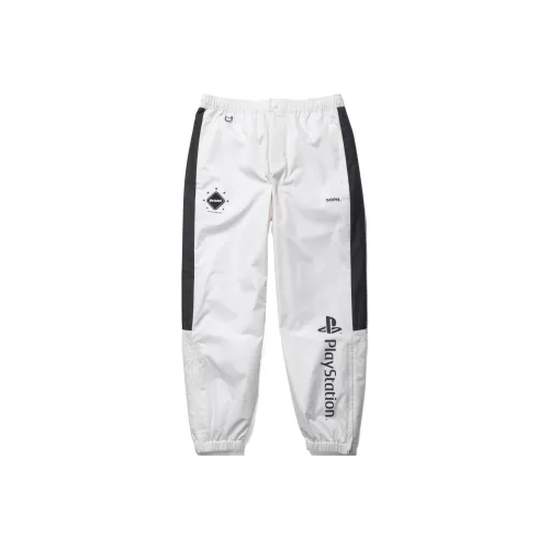Playstation X F.C Real Bristol PlayStation Co-brand Casual Pants Unisex White