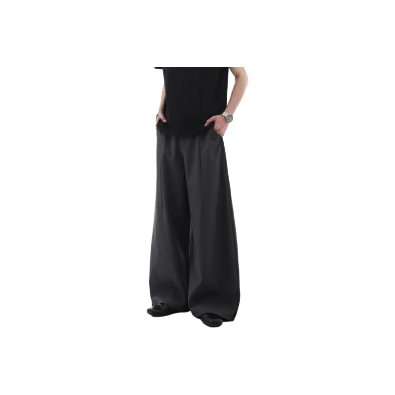 CUWU Casual Pants Unisex Gray-0
