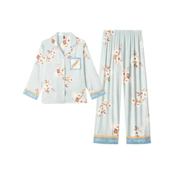 Shanghai Story Pajama Set Women's Light Blue
