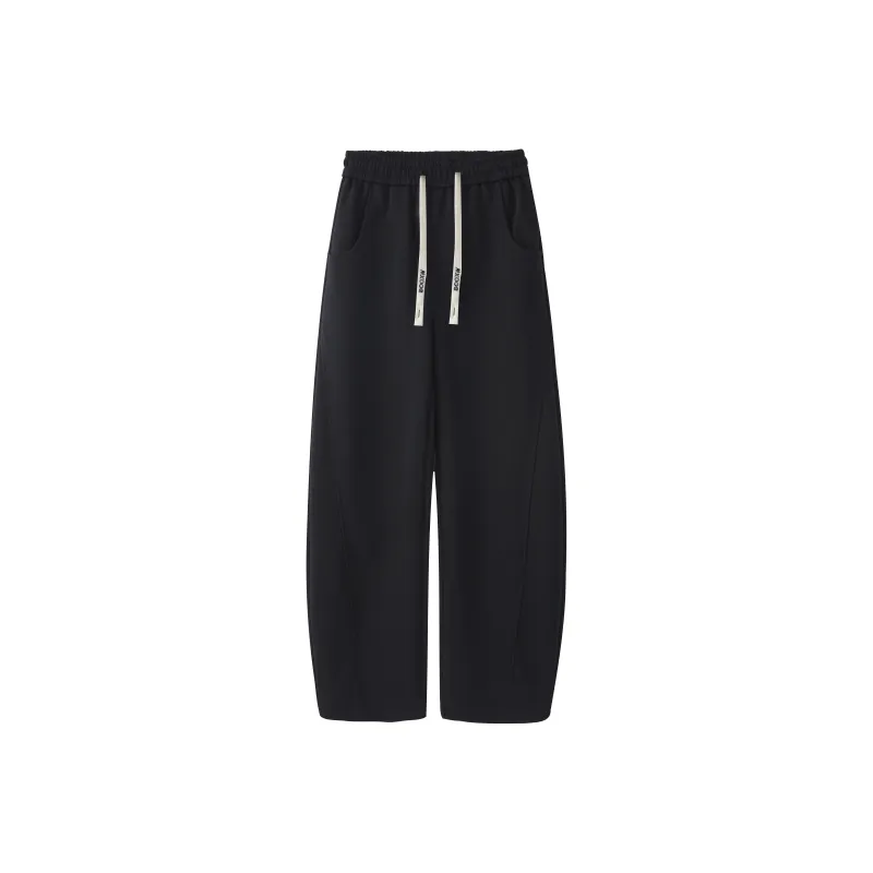 WKOOG Casual Pants Unisex Black-14