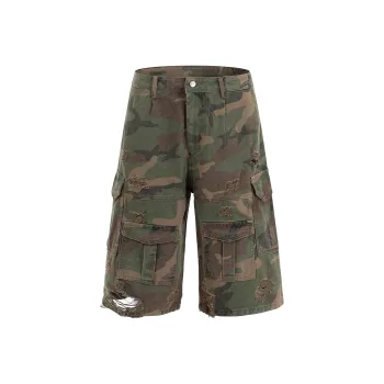 Gangurru Cargo Shorts Unisex Camouflage