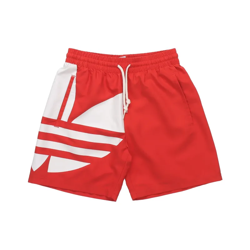 Adidas Sports Shorts Men Bright Pink Red Fluorescent-0
