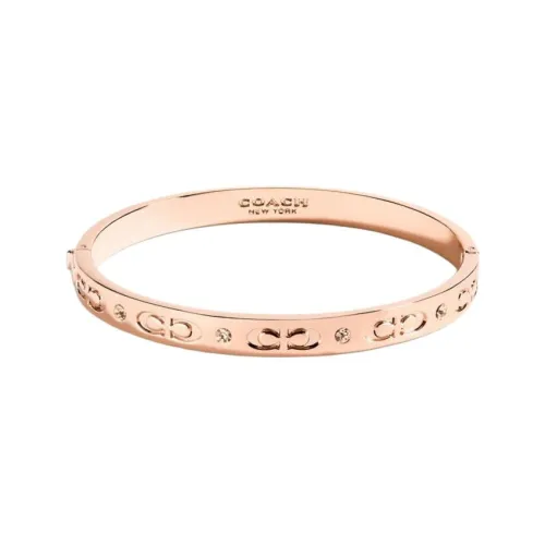 COACH Plated Metal Bangles Women's Pink