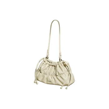 JOSINY Synthetic Leather Crossbody Underarm Shoulder Bag Women's Apricot/Light Green