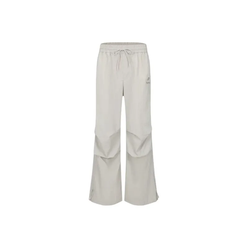 URBAN REVIVO Casual Pants Men's Nude Apricot-0