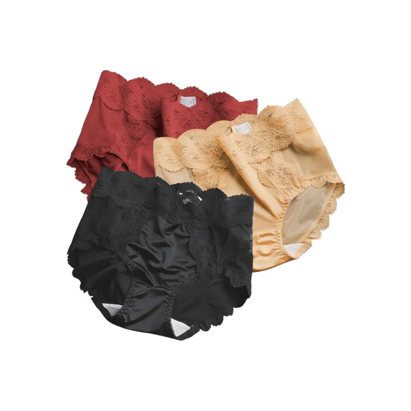 XIA.WA.ZHI.XIU Underpants Women's Shopping Bag 3 Pack-66
