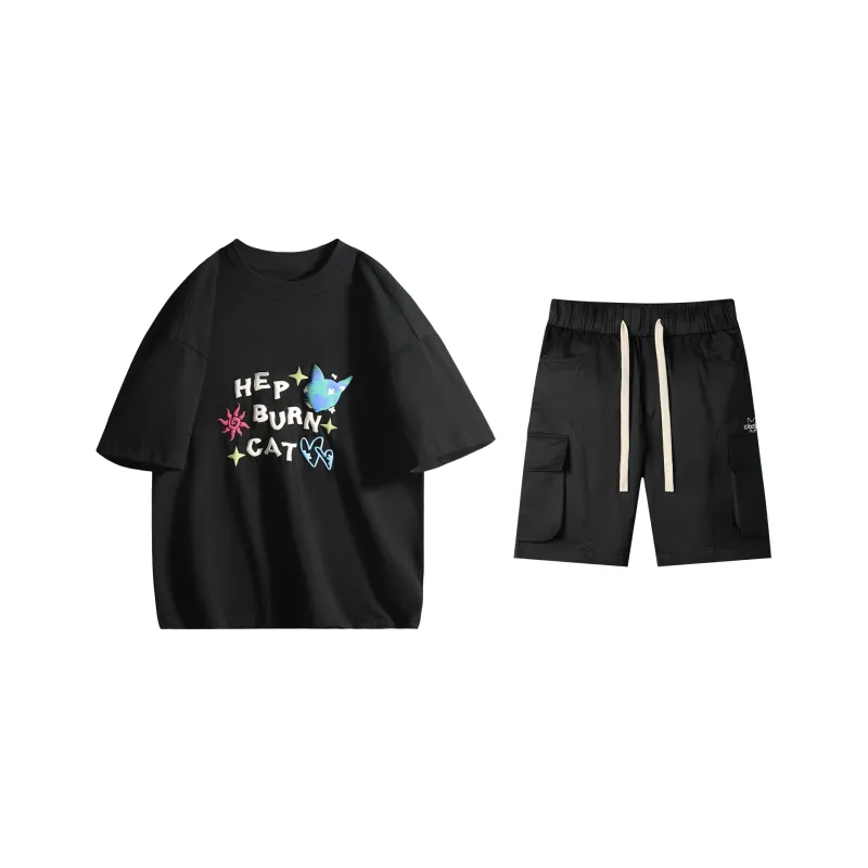 Hepburn Cat Casual Sportswear Unisex-0
