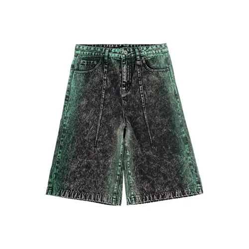 FAX FOR FMACM SS24 Denim Shorts Unisex Denim Gray