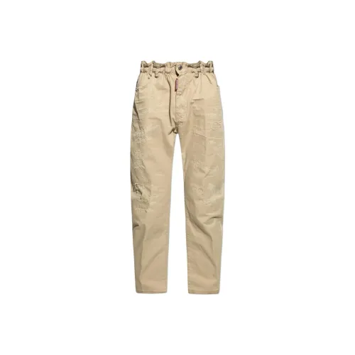 DSQUARED 2 Distressed Elastic Waist Trousers