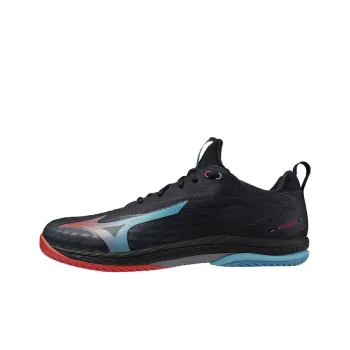 Mizuno Anti Slip Wear Resistant Low Top Training Shoes Unisex Black