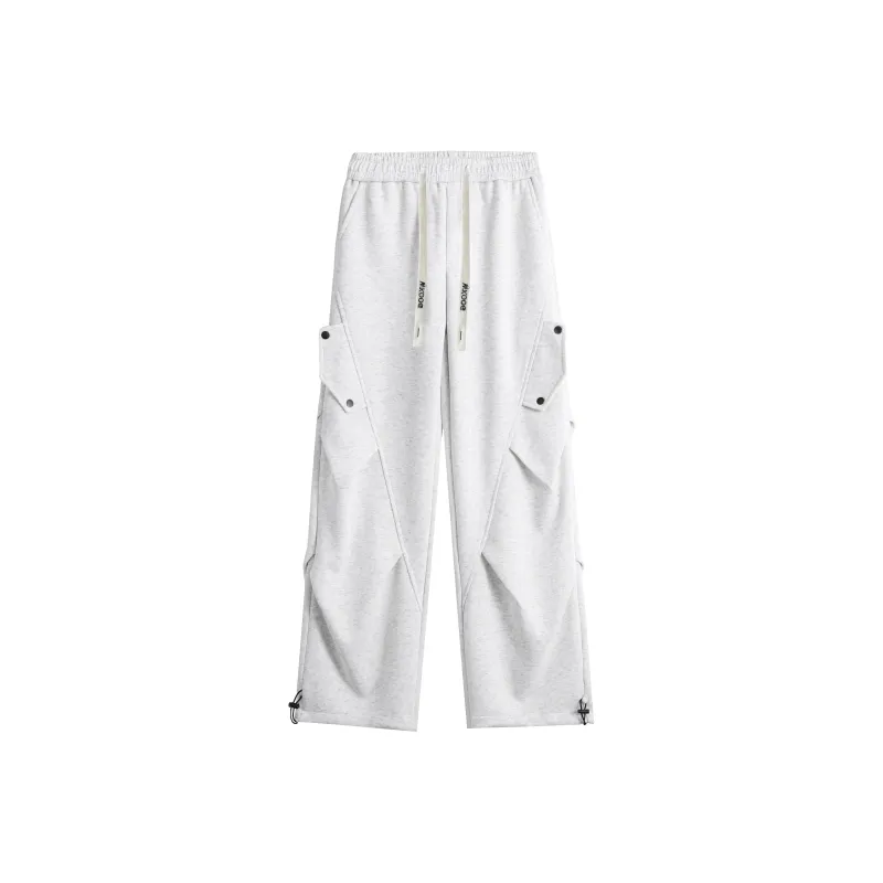 WKOOG Casual Pants Unisex Black-0