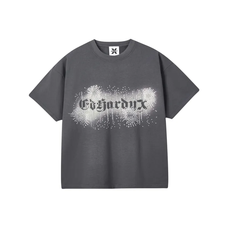 ED HARDY X T Shirts Unisex-7