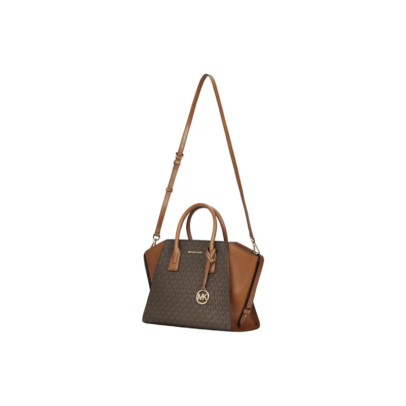 MICHAEL KORS Artificial Leather Shoulder Bag, Crossbody Bag, Handbag Tubas Women's Brown-1