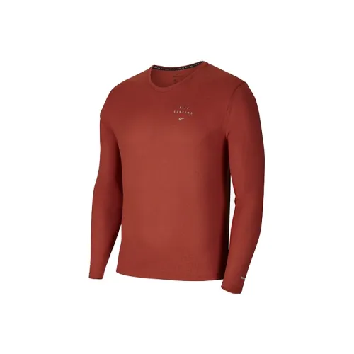 Nike Fitness Clothing Men Orange