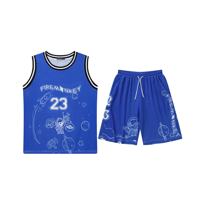 FireMonkey Astronaut Collection Basketball Suit Unisex-24