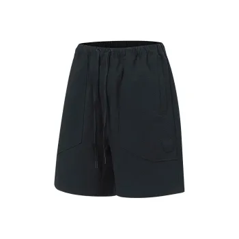 LiNing Li Ning X Jackie Chan Co branded Kung Fu Series Casual Shorts Men Charcoal Black
