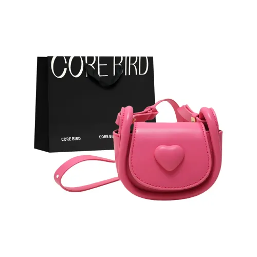 CORE BIRD PU Crossbody Bag, Shoulder Bag Mini Women's White/Silver/Pink/Green