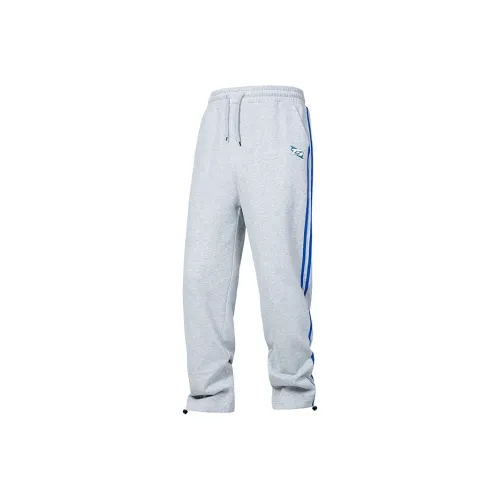 Find Yourself Casual Pants Unisex Light Gray