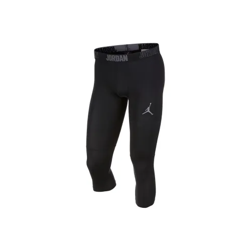 JORDAN Sports Pants Men Black