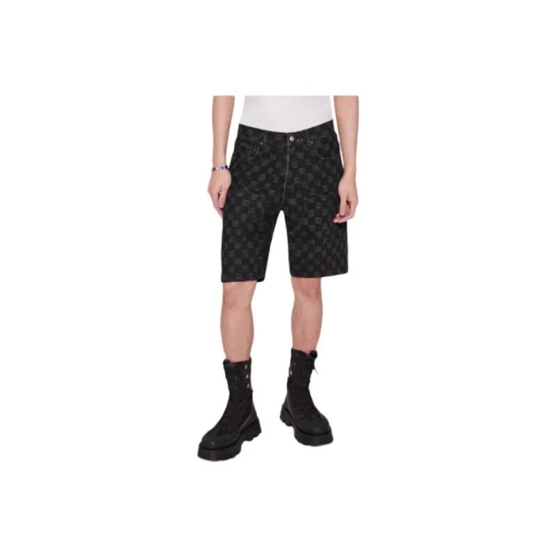 Misbhv Denim Shorts Men's Black-0