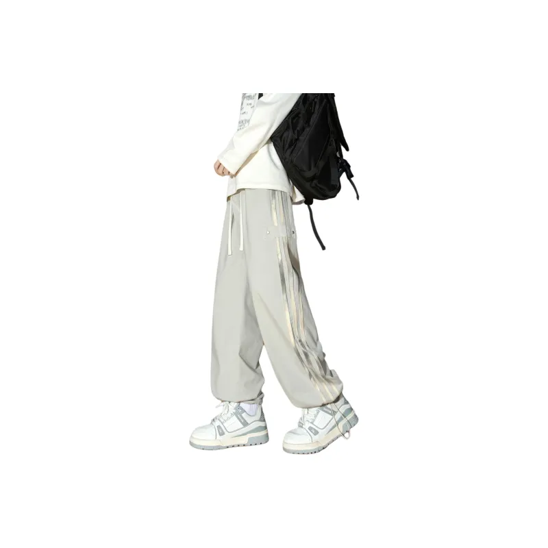 NEAR HERE Casual Pants Unisex Lotus Color-18