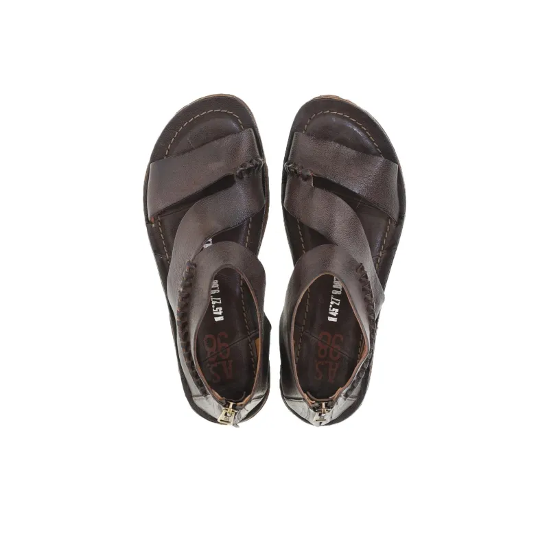 AirStep Ramos Roman Sandals Women's Brown-5