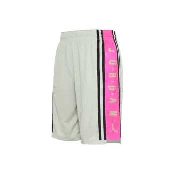 JORDAN Basketball Shorts Men Gray Pink
