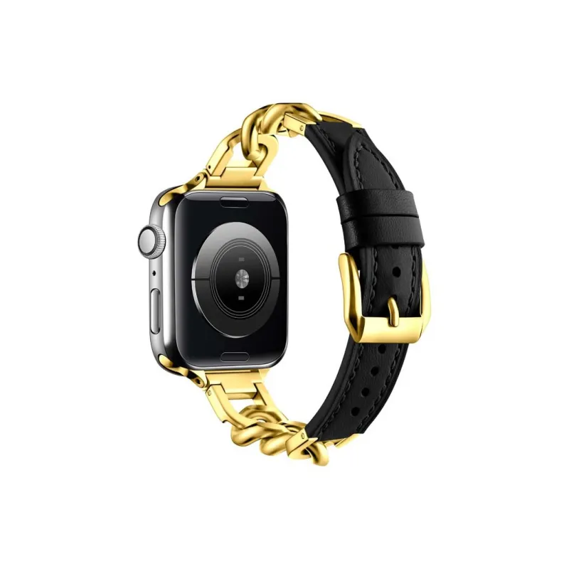 ZHENGGUANG Watch Band Apple Compatibility Genuine Leather Material-36