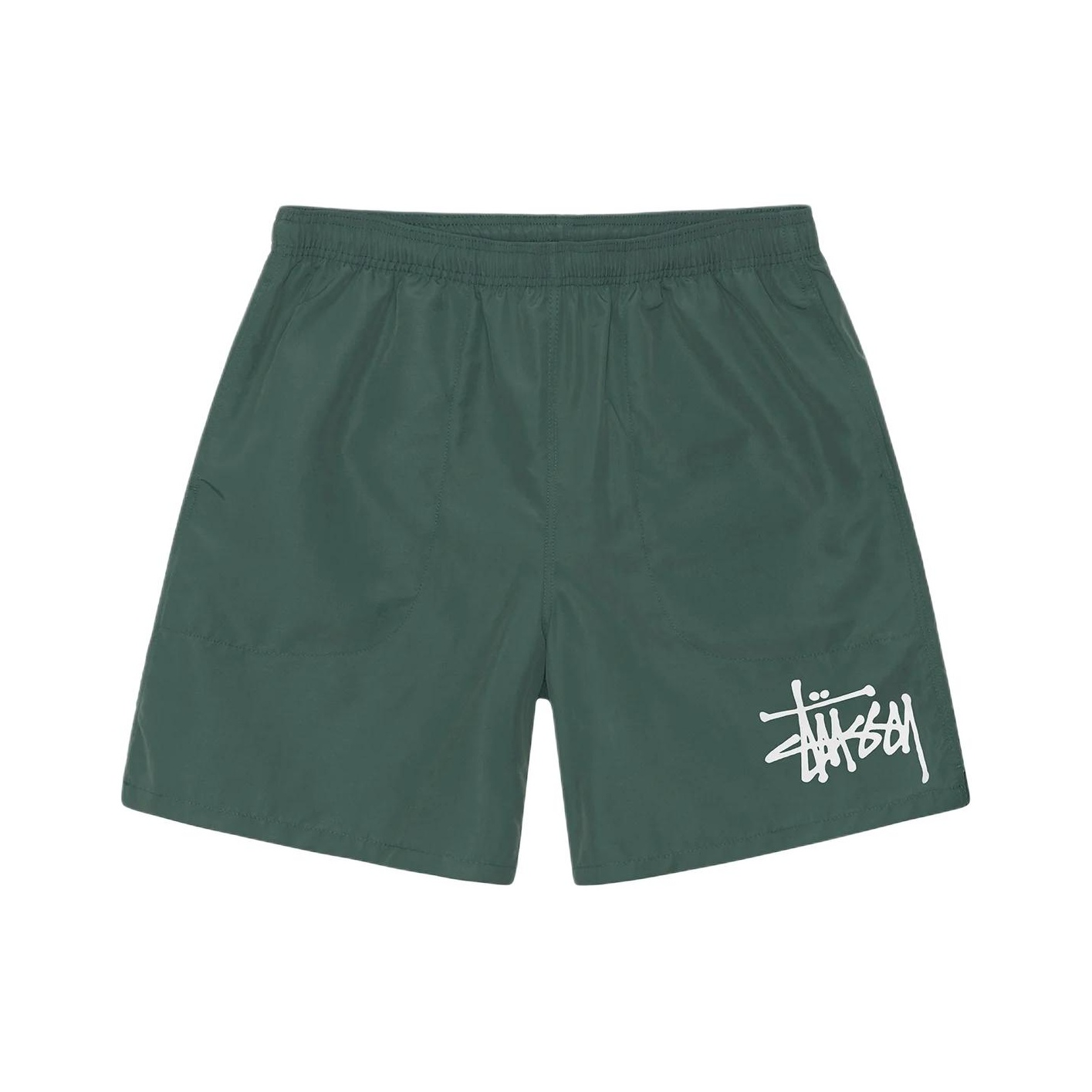 Stussy Men Logo-print Swim Shorts Black M - POIZON