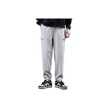 Tonlion Casual Pants Men's Light Heather Gray