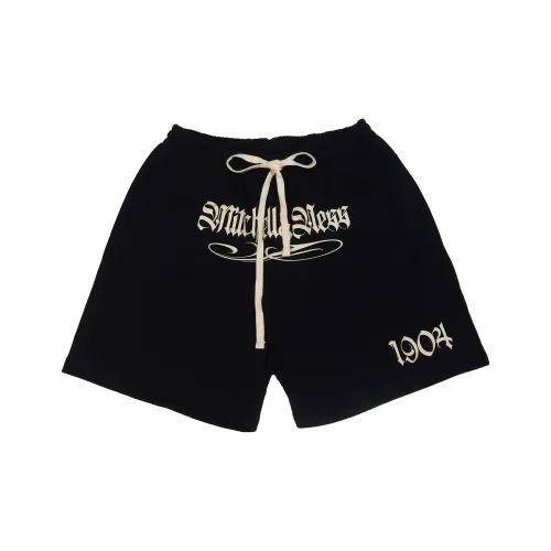 Mitchell & Ness Casual Shorts Unisex Black