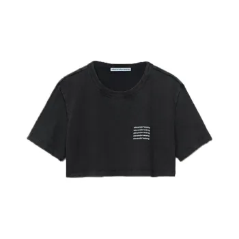 Alexander Wang Crop Tops Women's Black