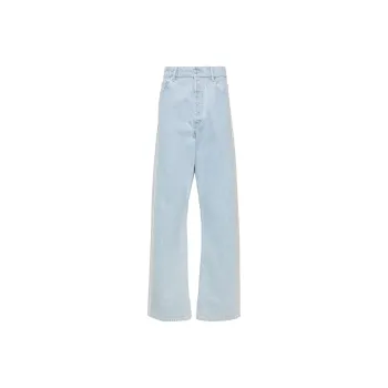 NANUSHKA Crochet detailed Straight leg Jeans