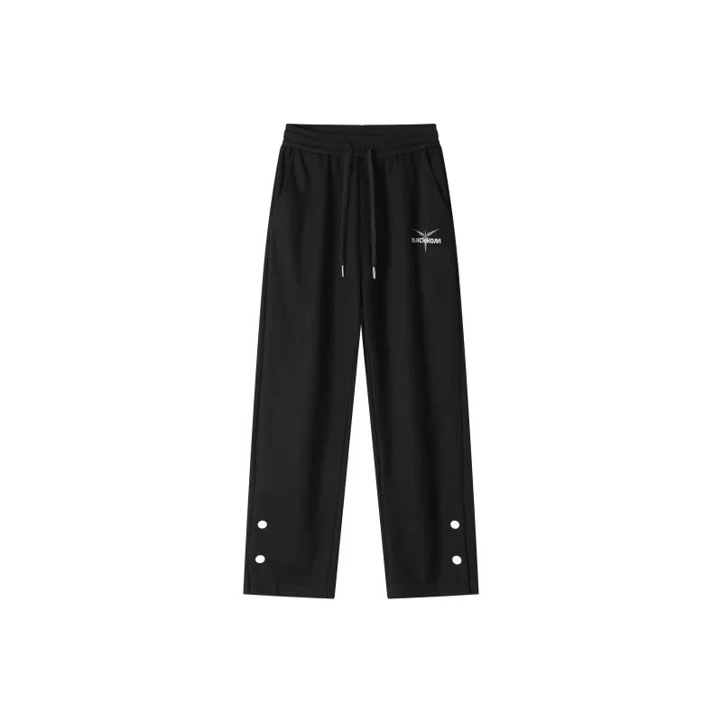David Bakken Casual Pants Unisex Black-0