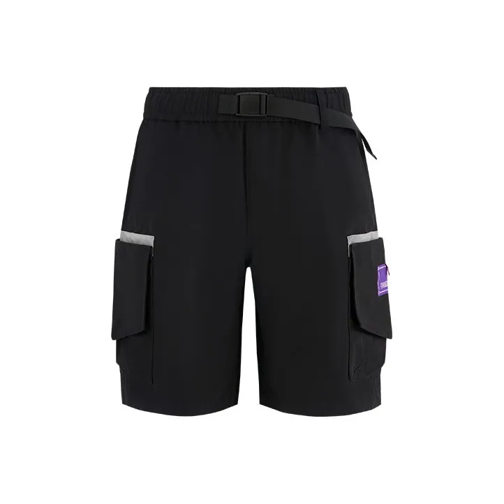 CAT Casual Shorts Unisex Black-0