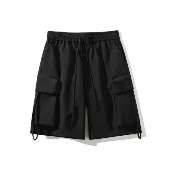 GANESH Cargo Shorts Unisex Black