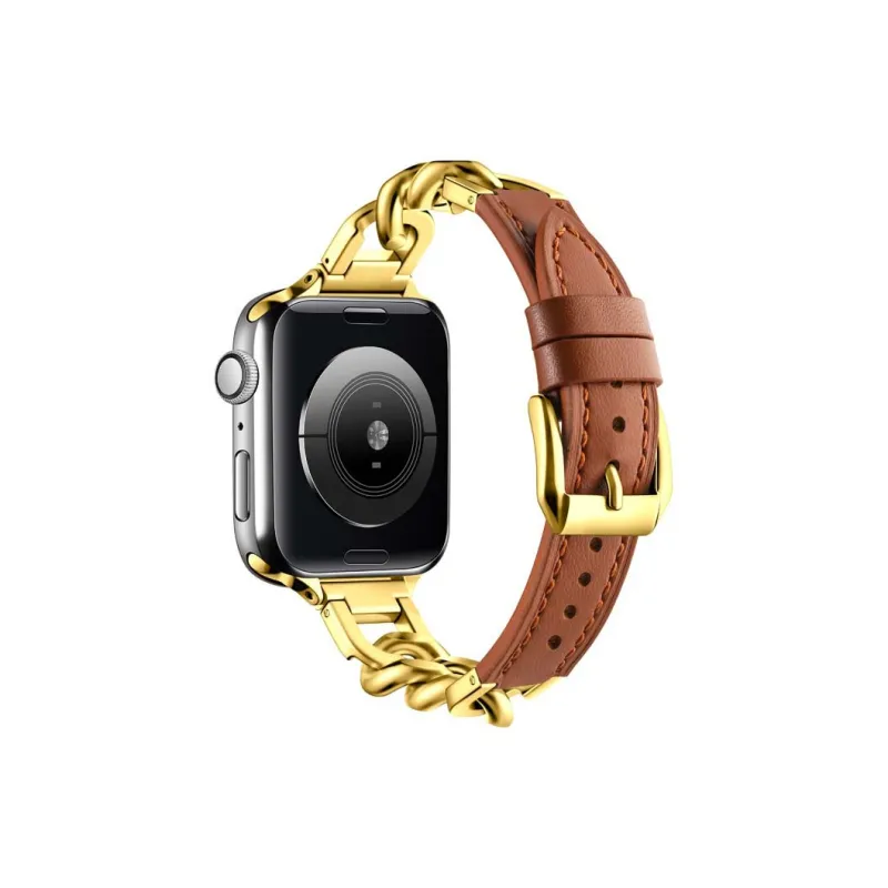 ZHENGGUANG Watch Band Apple Compatibility Genuine Leather Material-24
