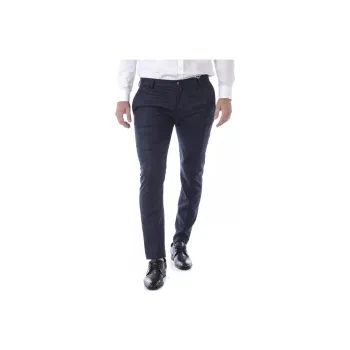 DANIELE ALESSANDRINI Casual Pants Men's Blue