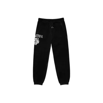 ED HARDY X Casual Pants Unisex Black