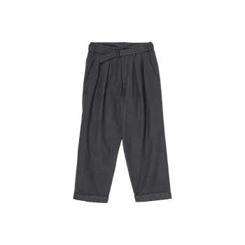 Yohji Yamamoto Casual Pants Unisex Gray