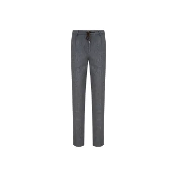 JODOLL Casual Pants Men Gray