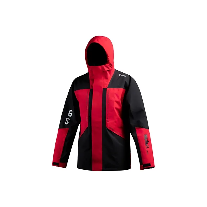 Monster Guardians Ski Wear Men's Black Red Patchwork-0