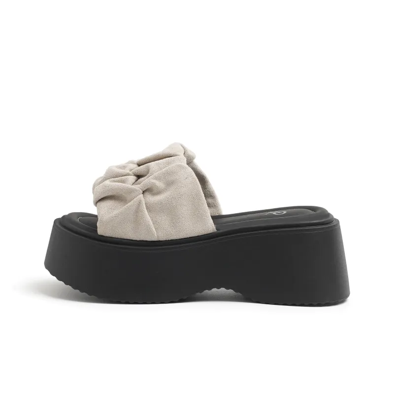 LXVB Rubber Sole Quiet Slide Slippers Women's-7